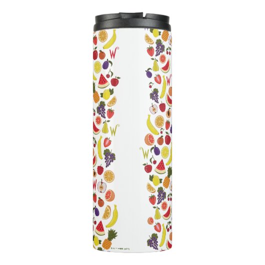 Willy Wonka Lickable Wallpaper Pattern Thermosbeker (Achterkant)