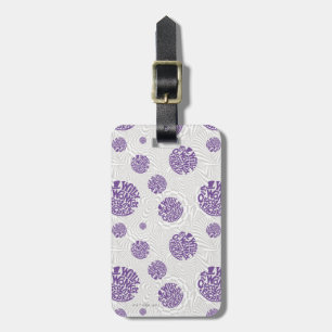 Willy Wonka Logo Psychedelic Graphic Bagagelabel