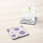 Willy Wonka Logo Psychedelic Graphic Bier Onderzetter (Rechterzijde)