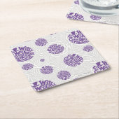 Willy Wonka Logo Psychedelic Graphic Kartonnen Onderzetters (Schuin)