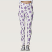 Willy Wonka Logo Psychedelic Graphic Leggings (Voorkant)