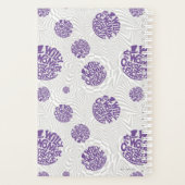 Willy Wonka Logo Psychedelic Graphic Planner (Achterkant)