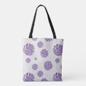 Willy Wonka Logo Psychedelic Graphic Tote Bag (Achterkant)