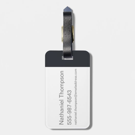 Willy Wonka - Muziekmakers, droomdromers Bagagelabel (Achterkant verticaal)