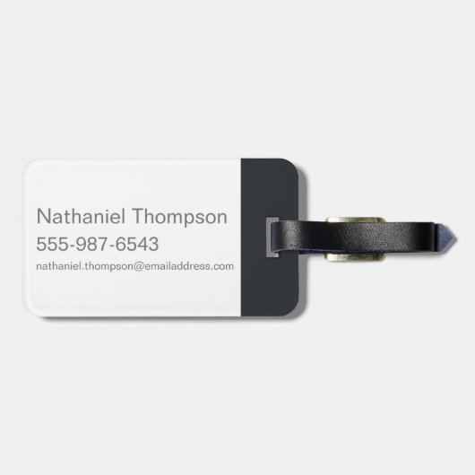 Willy Wonka - Muziekmakers, droomdromers Bagagelabel (Achterkant horizontaal)