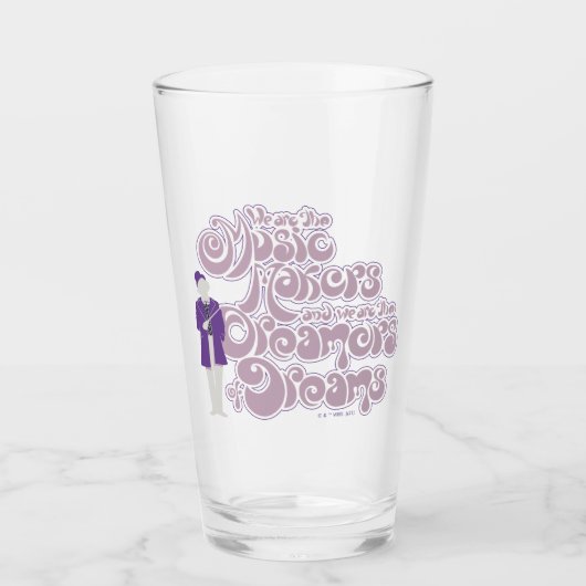 Willy Wonka - Muziekmakers, droomdromers Glas (Voorkant)