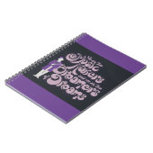 Willy Wonka - Muziekmakers, droomdromers Notitieboek (Linkerzijde)