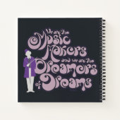 Willy Wonka - Muziekmakers, droomdromers Notitieboek (Achterkant)