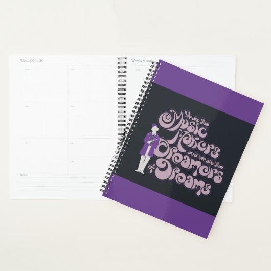 Willy Wonka - Muziekmakers, droomdromers Planner (Display)