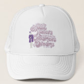 Willy Wonka - Muziekmakers, droomdromers Trucker Pet (Voorkant)
