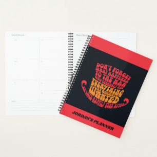 Willy Wonka Pet Typografie Planner