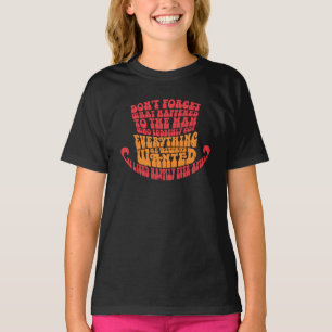 Willy Wonka Pet Typografie T-shirt