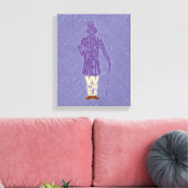 Willy Wonka Quote Silhouette Canvas Afdruk (Insitu (Woonkamer))