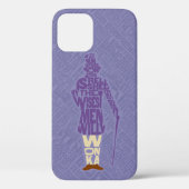 Willy Wonka Quote Silhouette Case-Mate iPhone Case (Achterkant)