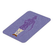 Willy Wonka Quote Silhouette Magneet (Linkerzijde)