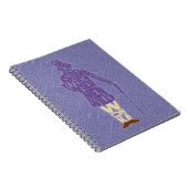 Willy Wonka Quote Silhouette Notitieboek (Rechterzijde)