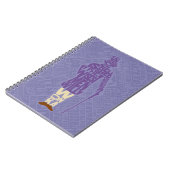 Willy Wonka Quote Silhouette Notitieboek (Linkerzijde)