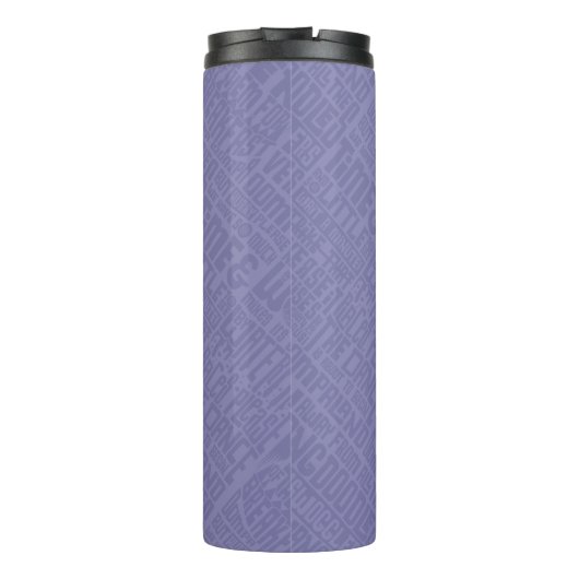 Willy Wonka Quote Silhouette Thermosbeker (Achterkant)