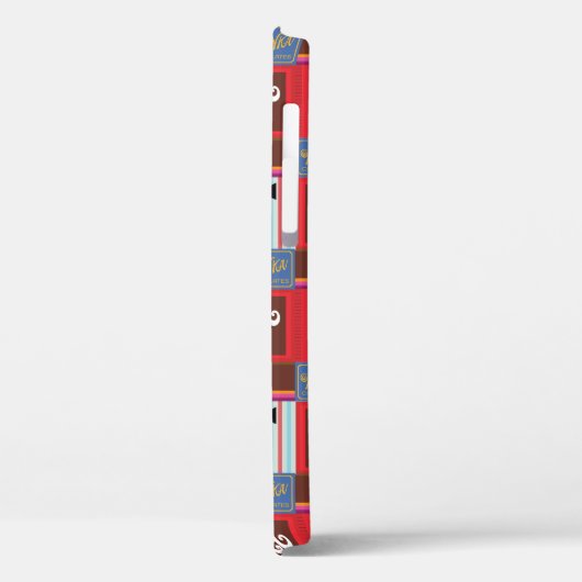 Willy Wonka Snoep Pattern Case-Mate iPhone Case (Achterkant / Links)