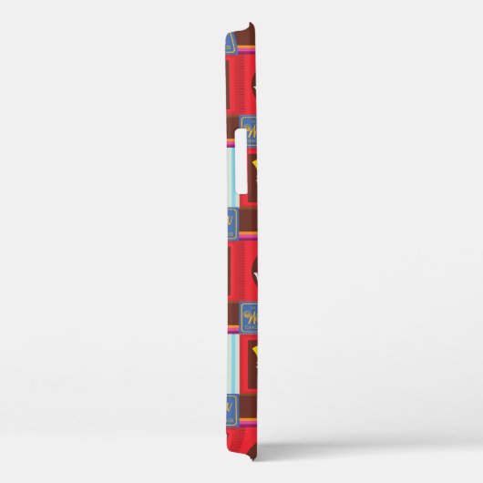 Willy Wonka Snoep Pattern Case-Mate iPhone Case (Achterkant / Rechts)