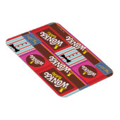Willy Wonka Snoep Pattern Magneet (Rechterzijde)