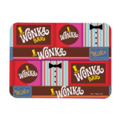 Willy Wonka Snoep Pattern Magneet (Horizontaal)