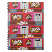 Willy Wonka Snoep Pattern Notitieboek (Voorkant)
