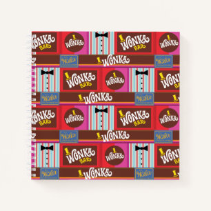 Willy Wonka Snoep Pattern Notitieboek