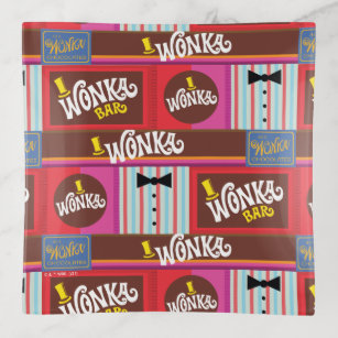 Willy Wonka Snoep Pattern Sierschaaltjes