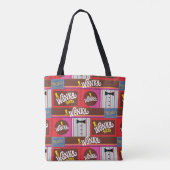 Willy Wonka Snoep Pattern Tote Bag (Achterkant)
