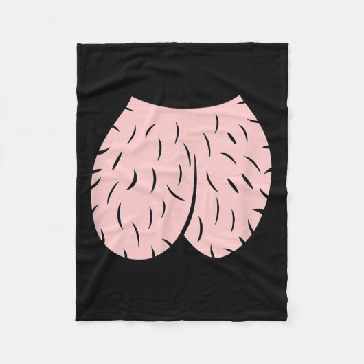 Willyhead Nuts Mannen Funny Joke Halloween Kostuum Fleece Deken (Voorkant)