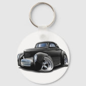 Willys Black Car 1941 Sleutelhanger (Voorkant)