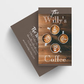 Willy's Coffee Shop Visitekaartje