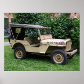 Willys MB Jeep Poster (Voorkant)