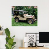Willys MB Jeep Poster (Thuiskantoor)