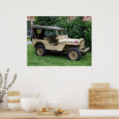 Willys MB Jeep Poster (Keuken)