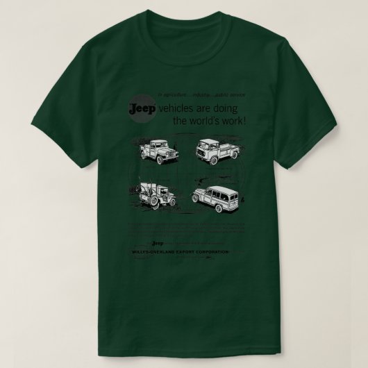 WILLYS OVERLAND T-SHIRT (Design voorkant)