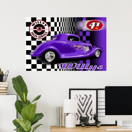 Willys Poster (Thuiskantoor)