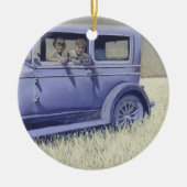 Willys Whippet Keramisch Ornament (Voorkant)