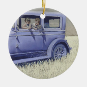 Willys Whippet Keramisch Ornament
