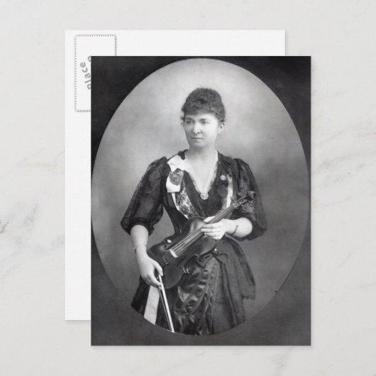 Wilma Norma Neruda, Lady Halle Briefkaart (Voorkant / Achterkant)