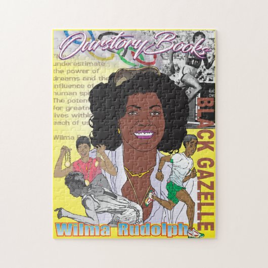 Wilma Rudolph Legpuzzel (Verticaal)