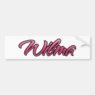 Wilma vervaagde roze Aufkleber Sticker