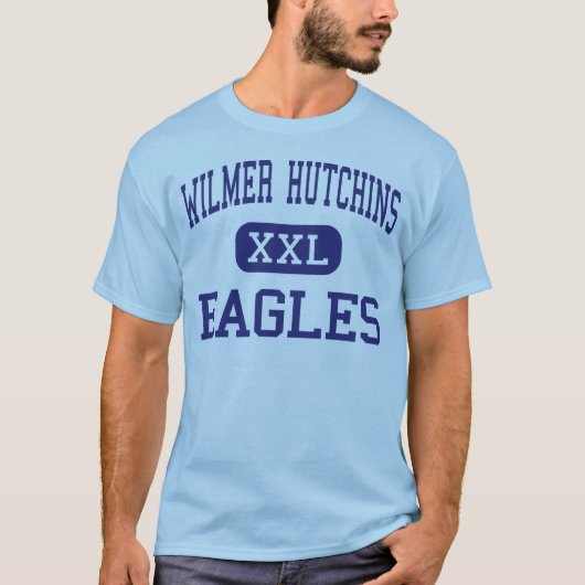 Wilmer Hutchins - Eagles - High - Dallas Texas T-shirt (Voorkant)