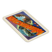 Wilmington #2 North Carolina NC  Briefkaart- Magneet (Rechterzijde)