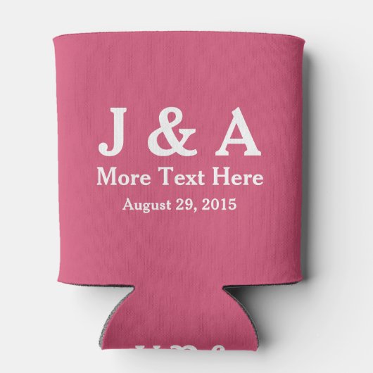 Wilmington bruiloft Koelbox Blikjeskoeler (Achterkant)