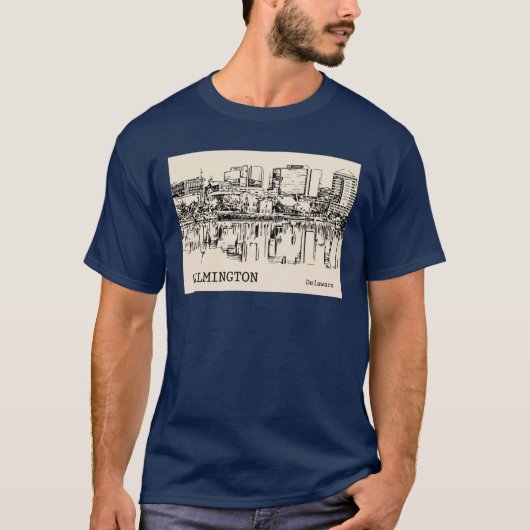 Wilmington Delaware 2 T-shirt (Voorkant)