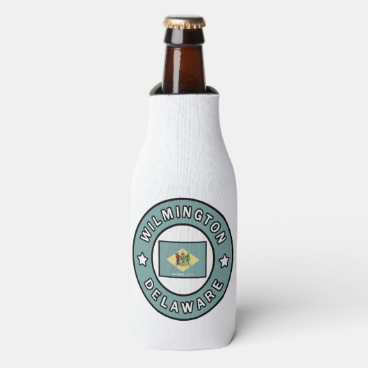 Wilmington Delaware Flesjeskoeler (Fles Voorkant)