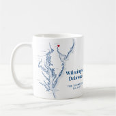 Wilmington Delaware Gift Koffiemok (Links)