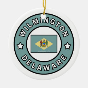 Wilmington Delaware Keramisch Ornament